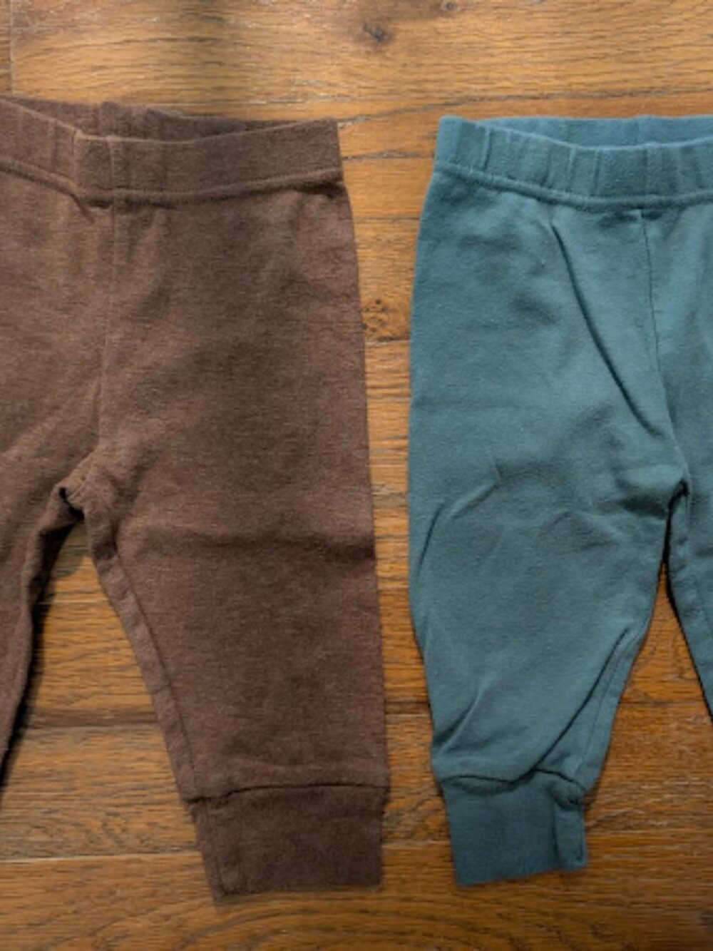 Set of 2 Carter's Pants Brown & Green 9M